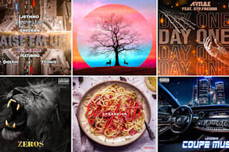 design custom album and single covers
