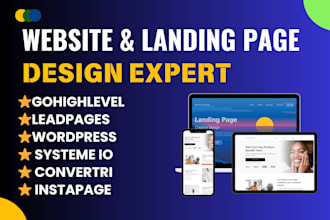 clone migrate design landing page on systeme io, leadpages, convertri instapage