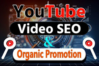 be your youtube video se o expert, you tube video editor, seo channel manager