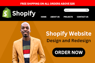 do shopify store design, shopify ecommerce website development