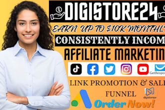build high converting digistore24 affiliate marketing sales funnel