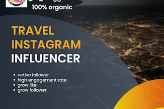 create a shoutout promotion on my travel influencer instagram page