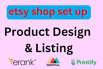set up etsy shop etsy product listing etsy digital products design etsy listing