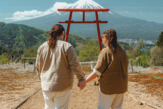 be your professional  photographer in mt fuji