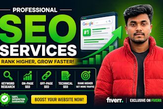 boost website ranking, organic traffic, google rank and wordpress on page SEO