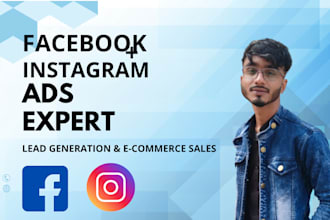 facebook ads expert ,lead generation and e commerce sales