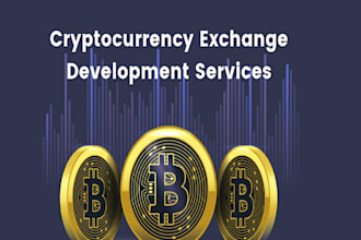 make cryptocurrency exchange website, p2p website, wallet app, exchange website
