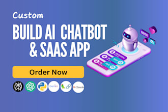 create ai sass or trained chatbot using openai with full integration