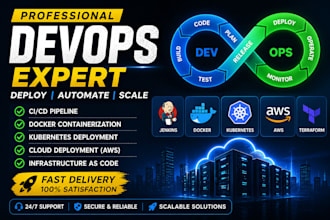 setup devops ci cd pipeline docker kubernetes AWS deployment