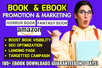 organic amazon book and ebook promotion fantasy romance, kindle ebook marketing