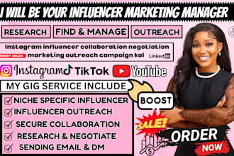 research, find and manage instagram influencer marketing outreach campaign kol