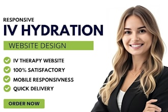 design iv hydration website medical and mobile iv hydration redesign iv therapy