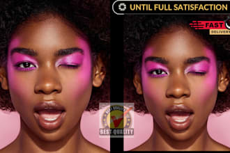 professionally corporate headshot, fashion, portrait photo retouching