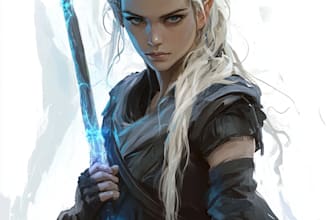draw your fantasy character and friendship portrait