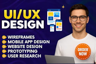 design website, app, dashboard, admin panel UI UX with figma or adobe xd