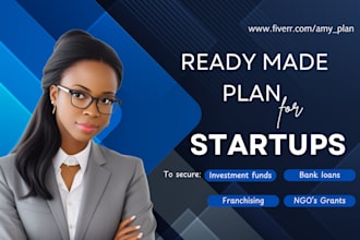 create detailed startup, nonprofit, sba business plans with financials