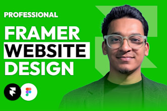 build a professional framer website