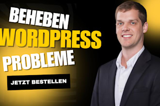 ich behebe wordpress fehler, bugs, probleme und woocommerce storungen schnell