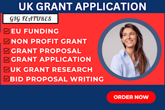 do UK grant writing, grant application, for UK charity, eu funding and tender