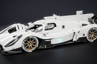 model 3d racing car, mockup design, pbr texture, exterior rendering,3d sport car