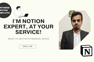 do notion project management and notion template setup, notion automation