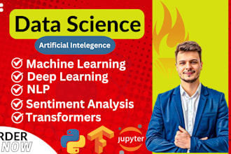 build ai solutions, machine learning deep learning nlp and data science projects