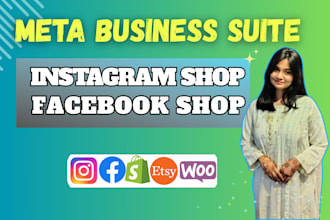 set up facebook and instagram shop