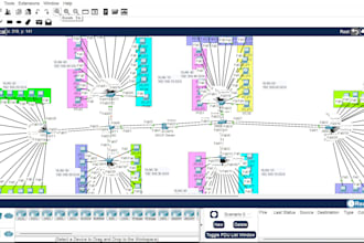 do projects on cisco packet tracer related to ccna