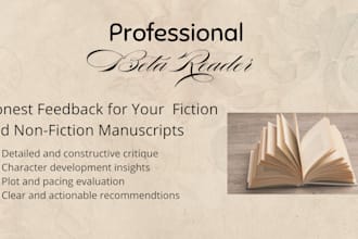 your vision matters personalized feedback to turn your manuscript into art