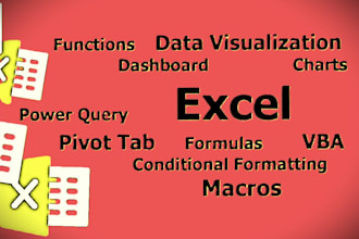 clean, format, merge, split excel data