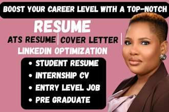 do a professional resume for graduate entry level jobs, internships, and ats cvs