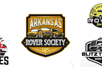design car automotive auto detailing auto repair logo