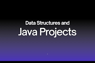 help you in java tasks data structures and oop