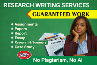 help you write assignmets, case studies, internship reports, research, summary