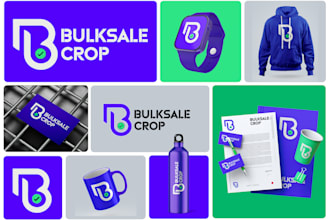 design minimalist logo with brand identity and branding kit