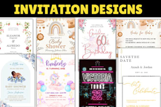 do wedding invitation, party invitation, invitation card, birthday invitation,