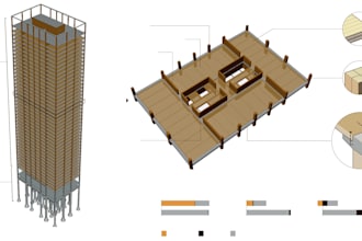 do 2d structure drawing civil engineering load calculation, cooling heating load