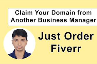 claim your domain from another business manager