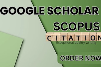 increase citation on google scholar, scopus, and boost academic visibility