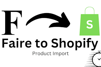 bulk import products from faire to shopify, product transfer shopify to faire