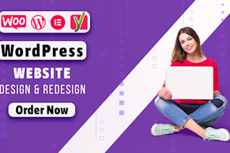 design, develop, and build a professional wordpress website
