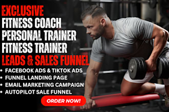 generate exclusive fitness coach leads fitness trainer personal trainer leads