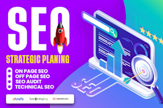create an SEO strategy and boost organic traffic for businesses