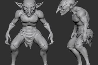 do 3d model 3d miniatures action figure 3d bjd ball jointed flexi model 3d print