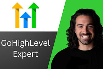 build your gohighlevel workflows, automations, website, sales funnel, chatbot