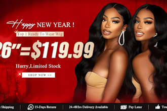 design, redesign hair extension, beauty salon, spa website