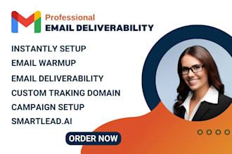 set up instantly ai automation for email warmup and cold outreach