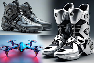 do realistic 3d modeling and rendering using blender, solid works, fusion360