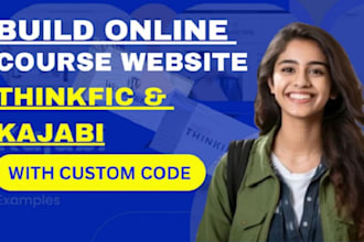design kajabi website, kajabi salesfunnel, kajabi landing page, podia, thinkific