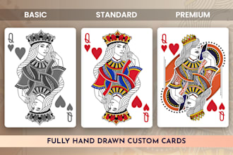 create stunning custom playing card designs